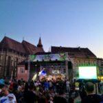 concert in brasov main square