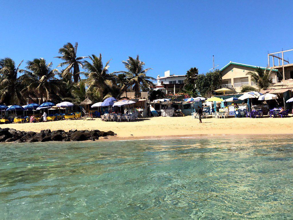 beach on ngor island, dakar