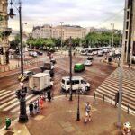 crossroad in downtown budapest