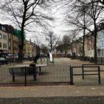 park and playground in dusseldorf