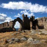 the medieval castle of fylla in euboea greece