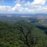 view from top of lang biang mountain