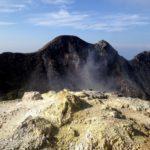 climbing mount sibayak volcano north sumatra