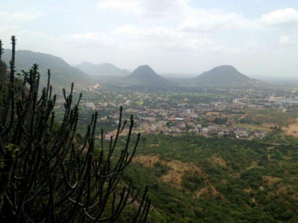 hiking mountains around pushkar rajasthan india