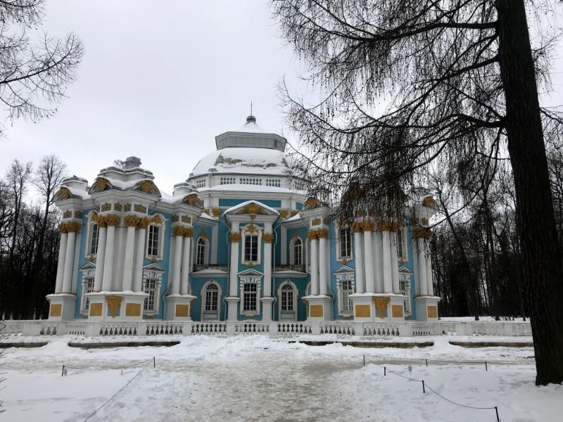tsarskoye selo saint petersburg photos winter