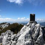 mount pyxarias evia greece photos