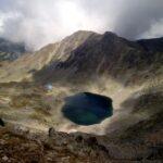 musala lake from mountain top