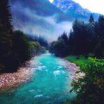 azure river west of triglav