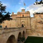 mdina malta bridge to castle