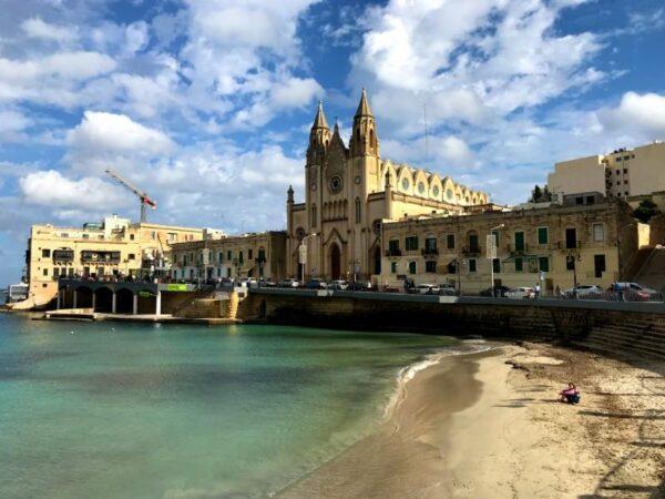 sliema malta balluta bay