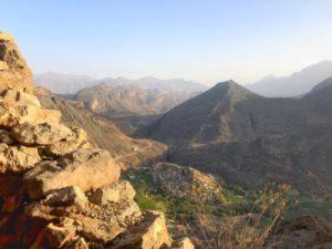 Last views to Bilad Sayt climbing jebel akhdar oman