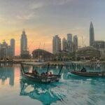 dubai mall burj khalifa fountain show boat ride