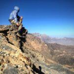 trekking alone jebel akhdar al hajar mountains oman