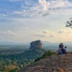 view of sigiriya from pidurangala