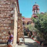 osios david monastery evia island greece photos 2019