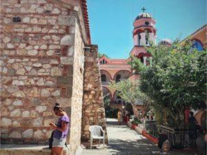 osios david monastery evia island greece photos 2019