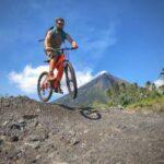 mountain biking mount mayon