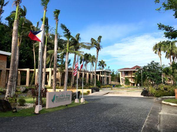 Misibis Resort reception cagraray island 