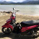 port barton to caruray beach by motorbike