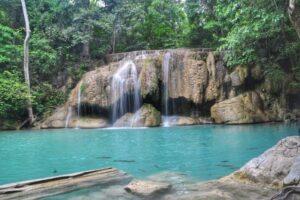 erawan waterfalls and srinagarind dam day trip from kanchanaburi