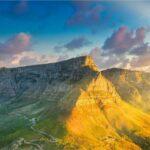 Ορειβασία στο Table Mountain στο Κέιπ Τάουν της Νότιας Αφρικής