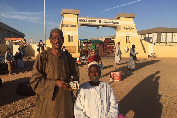 Όταν διέσχισα τα σύνορα από το Σουδάν στην Αίγυπτο