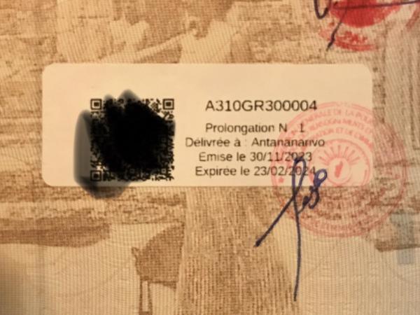 Extending Madagascar Tourist Visa in Antananarivo