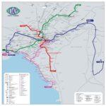 athens greece subway metro and tram railway map