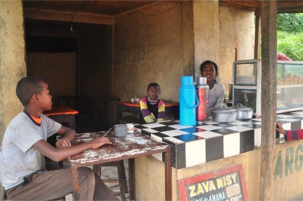 Local breakfast place in Ambositra