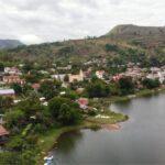 ampefy village madagsacar mountain lake