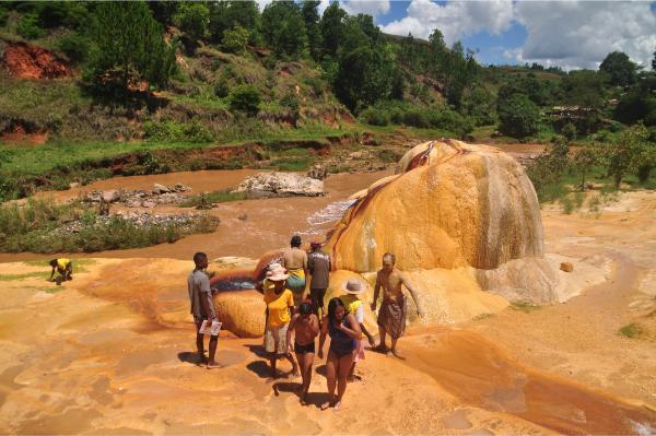 geysers near analavory, amparaky, ampefy in madagascar