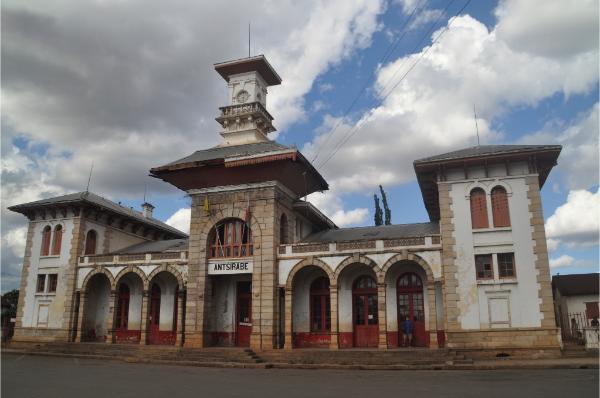 The train station of Antsirabe