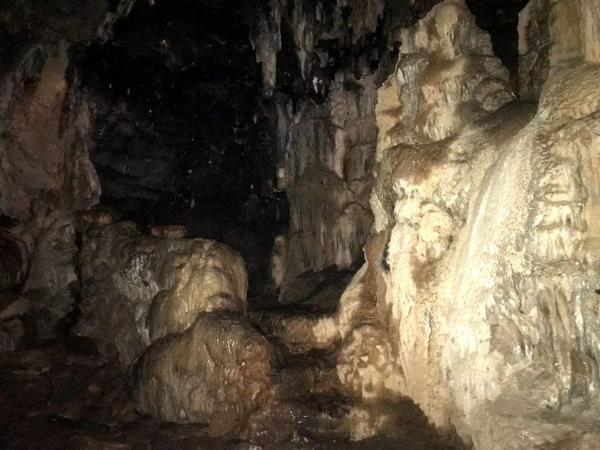 Inside Vari Cave athens greece