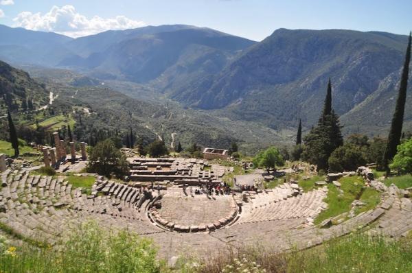 The theater of Delphi