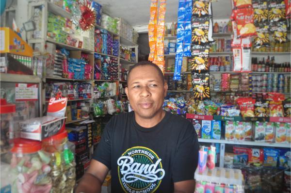shop owner in foulpointe madagascar