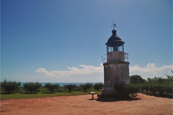 The lighthouse of ile aux nattes 