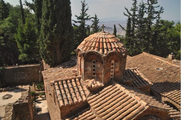 Taxiarches Asterion monastery mount hymettus athens