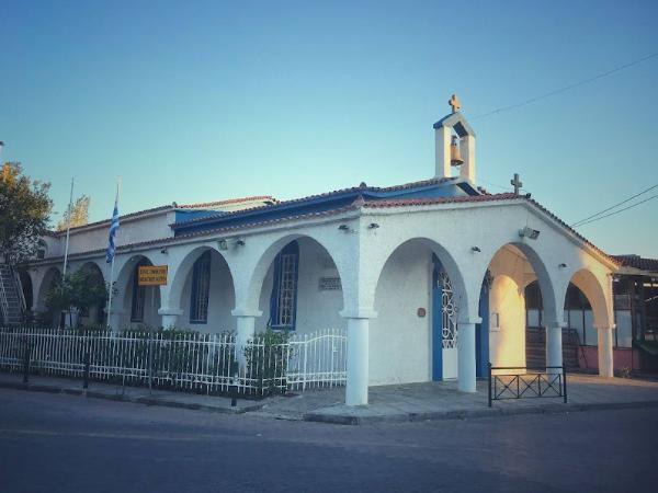 Agios Panteleimon Church marathon beach 