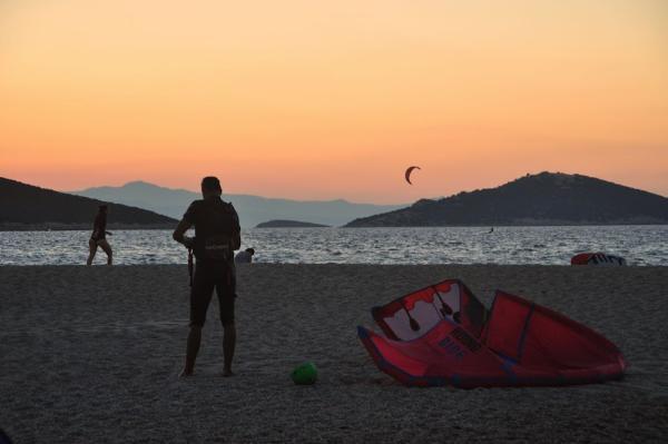 megali ammos beach evia island (euboea) greece