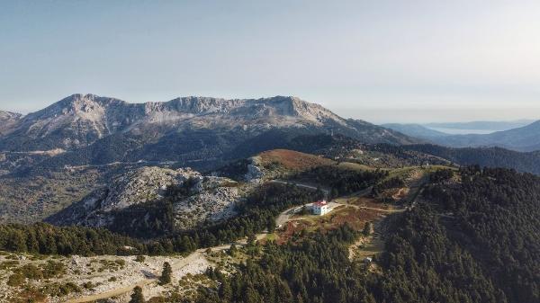 Mountainous beauty of Evia island