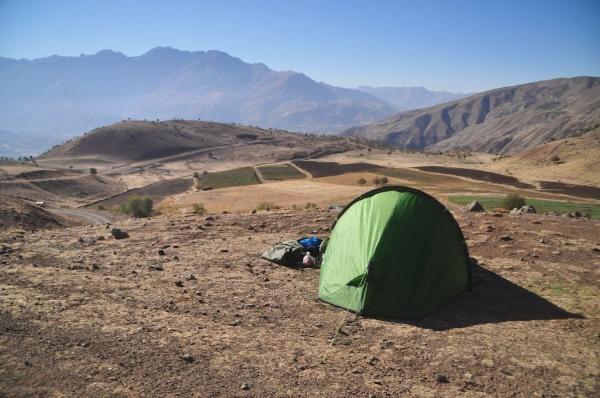 mount halgurd iraq camping 