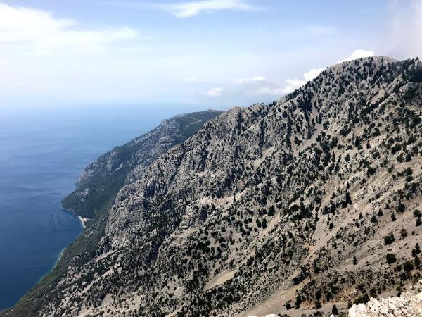 mount kandyli evia island greece