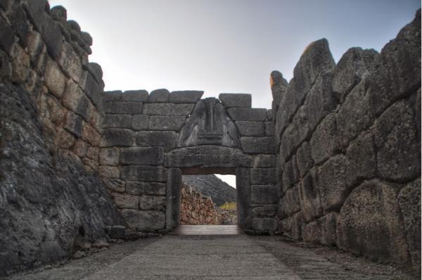 lion gate mycenae