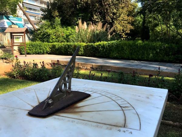 national garden athens sundial