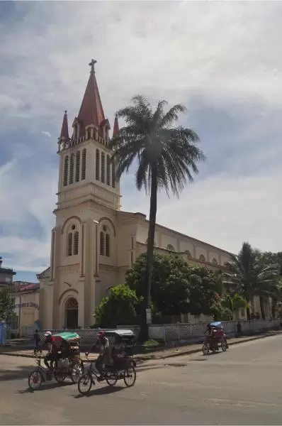 Notre Dame de Lourdes cathedral of Toamasina madagascar