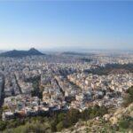 photo of athens viewed from attiko alsos park