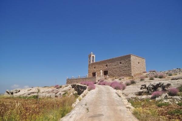 remote church in the mountains of lebanon