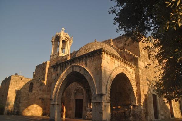 Medieval church of Saint Jean Marc in byblos/jbeil, lebanon