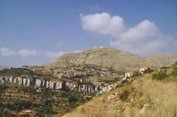 Faraya town in lebanon mountains