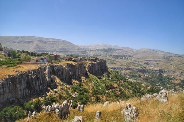 The Gorge of Faraya. lebanon mountains trail